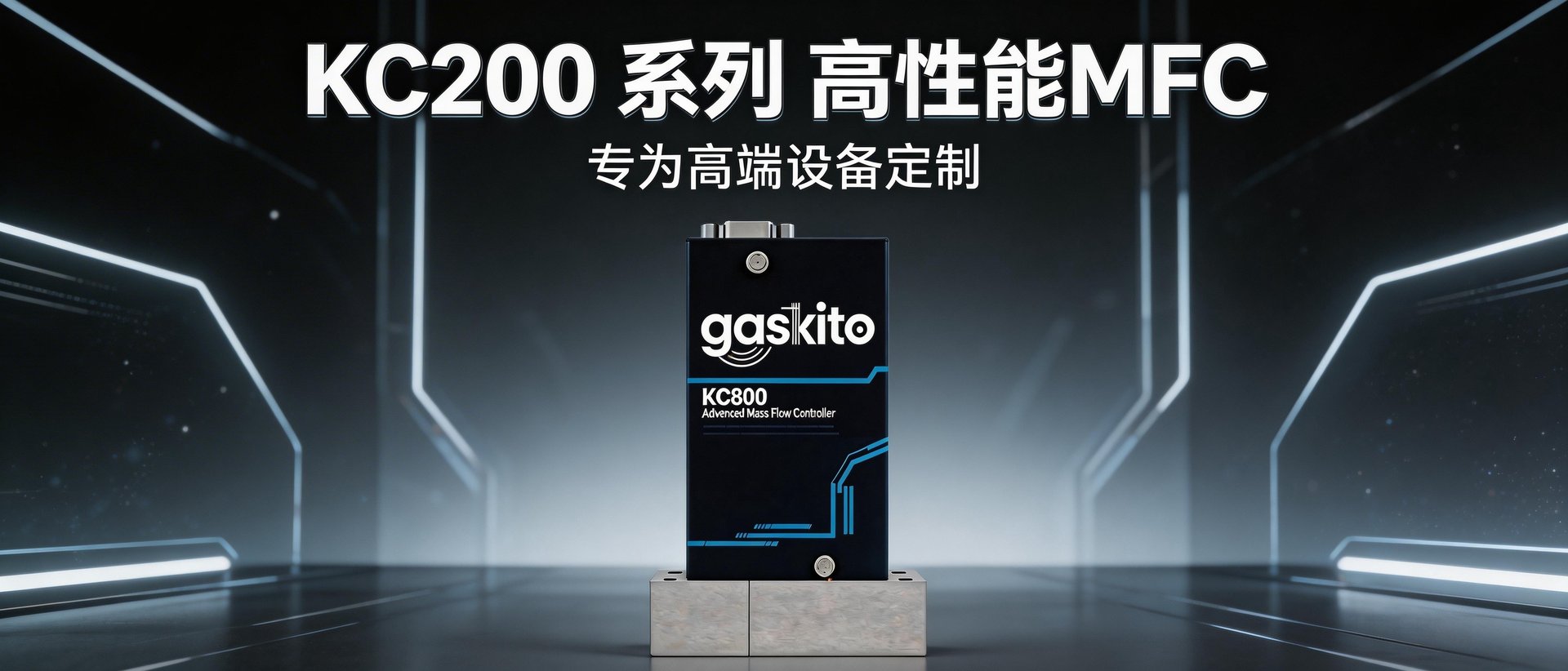 KC800系列压力不敏感数字质量流量控制器
